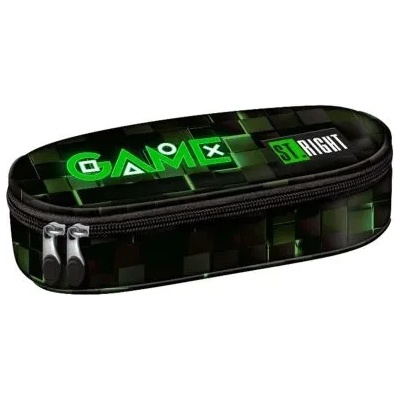 St. Majewski St. Right Green Game овален ученически несесер