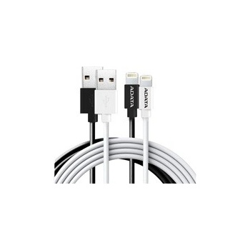 ADATA synchronizační a napájecí kabel, USB, Mfi, 200cm(iPhone, iPad, iPod),černý AMFIPL-200CM-CBK
