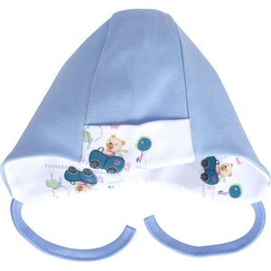 Sevibaby Шапка с връзки Цвят Син (78)
