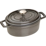 Staub Овална тенджера за готвене, графитено сив V 0, 6 l Staub (ST1101518)