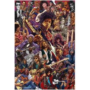 NNM плакат legendary guitarists - gpe5841