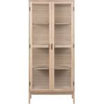 Actona Витрина от дъбов декор в естествен цвят 80x180 cm Linley - Actona (H000022820)