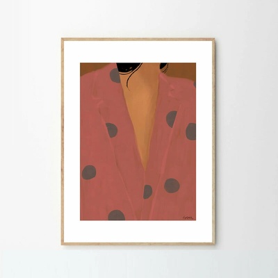 Moikka Plakát Dressed by Sandra Blomen Maschinsky 21x29,7 (A4)
