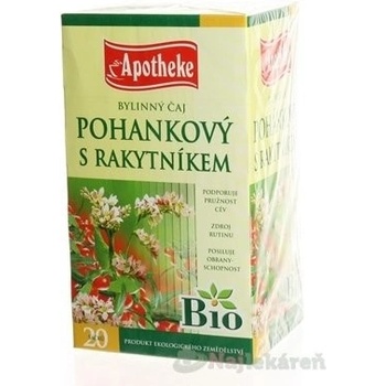 Apotheke Bio rakytníkový čaj s pohánkou 20 x 1,5 g