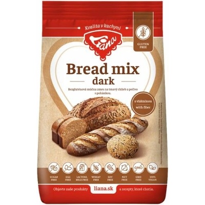Liana Bread mix dark 1 kg