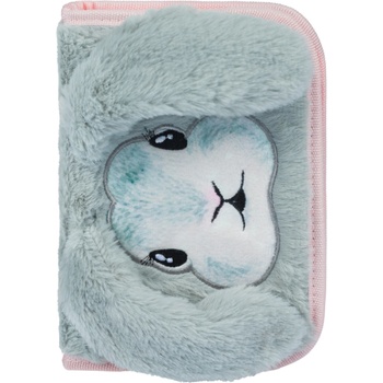 Baagl Училищен моливник с едно ниво Bunny BAAGL BAAGL | Siv | Момичешки | ONE SIZE