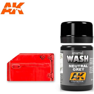 AK-Interactive AK677 NEUTRAL GREY WASH 35ml