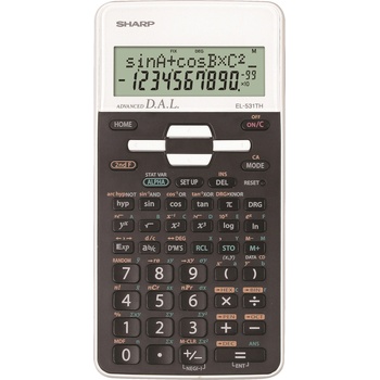 Sharp Научен калкулатор sh-el531th, 10+2разряда, бял (10764-А-БЯЛ)