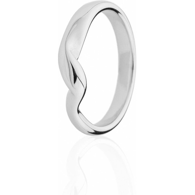 Franco Bene Zahnutý prsten stříbrný 2921