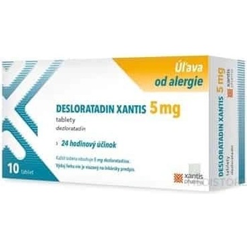 Desloratadin Xantis 5 mg tbl. 10 x 5 mg