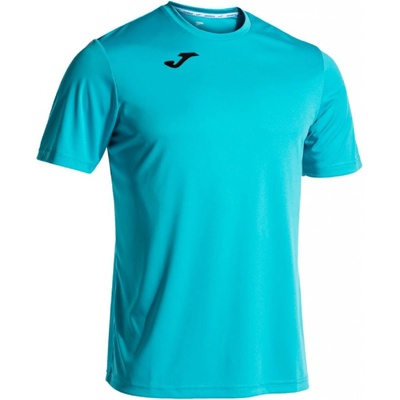 Joma Combi Short Sleeve T-shirt pánské triko fluo tyrkysová