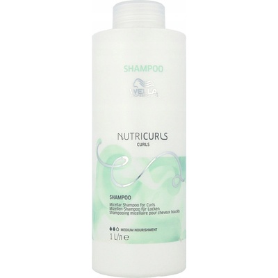 Wella Professionals Nutricurls Curls jemný micelárny šampón pre kučeravé vlasy 1000 ml