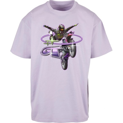 Mister Tee Мъжка тениска в лилав цвят Mister Tee Moto GT OversizeUB-MT2735-00145 - Лилав, размер XL