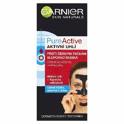 Garnier Pure Active zlupovacia maska s aktívnym uhlím 50 ml