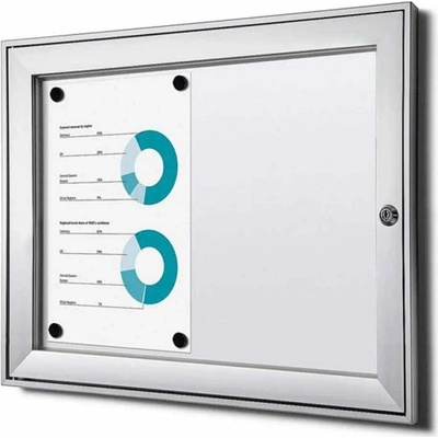 A-Z Reklama CZ Vitrína interier-exterier SCS2xA4B1 s protipožární certifikací B1 - 2xA4