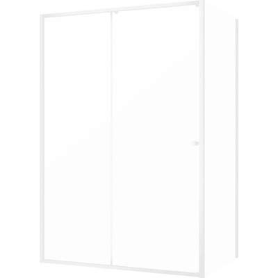 Sealskin Contour 120x90 cm obdélníkový bílá matný/průhledné sklo CD101296025100