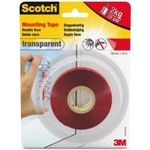 3M 3М Scotch VHB прозрачна вътр. UV 1, 5м/19мм (73232)