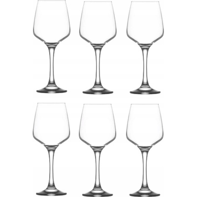 LAV Sklenice na víno Lal bezbarvá 6 x 295 ml