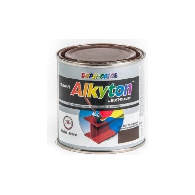 Alkyton hladký polomat 0,25 l RAL 9003