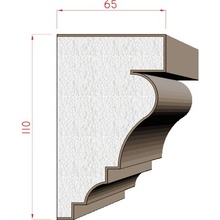 Dekora-Stuck Parapet 110x65mm 312170