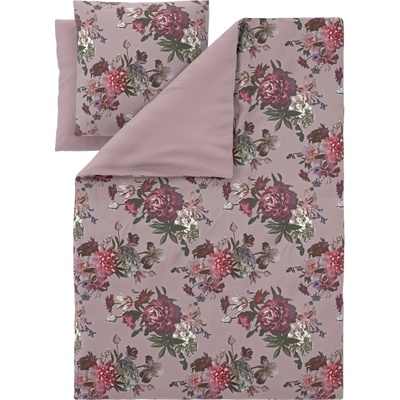 Livarno povlečení z mikrovláknitého saténu květiny/růžová 140x200 70x90 – Zbozi.Blesk.cz