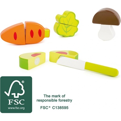 Small Foot zeleninová sada