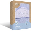 Interbaby Osuška froté KRÁLÍČEK BEBE 100 x100 - MODRÁ