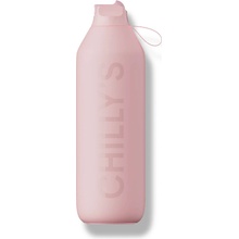 Chilly's Bottles Termoláhev jemná růžová edice Series 2 Flip 1 l