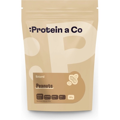 Protein a Co Arašídy natural lúpané 500 g