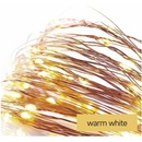 Emos D3AW01 LED vianočná nano reťaz medená 4 m vonkajšia aj vnútorná teplá biela časova