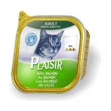 Plaisir pro dospělé i sterilizované kočky losos 100 g