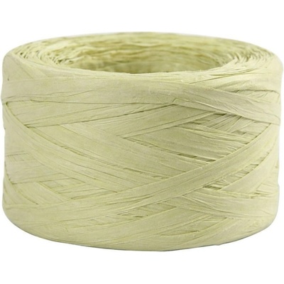 creativ company Papírová příze Raffia 100m světle zelená