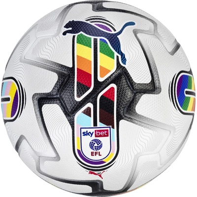 PUMA Orbita 1 EFL Sky Bet Ball (FIFA Quality Pro) - White/Multi