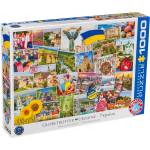 EUROGRAPHICS Пъзел Eurographics от 1000 части - Украйна (60005753)