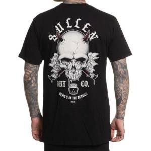 SULLEN Мъжка тениска sullen - premium - art devils - scm6809_bk