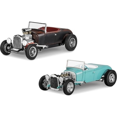 Revell Сглобяем модел 2 в 1 Revell - Автомобил 1929 Ford Model A Roadster (R14463)
