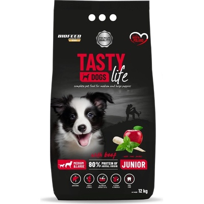 Biofeed Tasty Life Junior M/L hovězí 12 kg