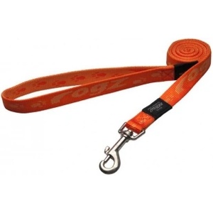 Rogz Alpinist Fixed Lead Large - Повод за кучета 2.0 см. /-1, 4 м. оранжев