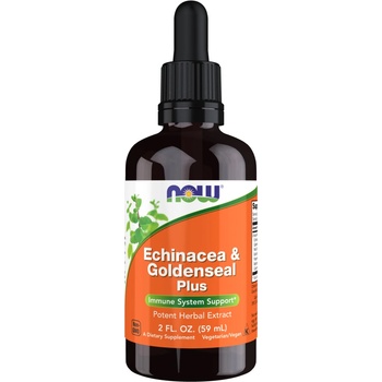 NOW Echinacea & Goldenseal Plus, 59 ml, Now