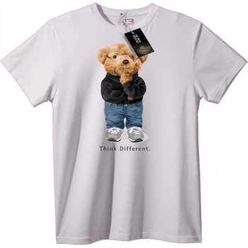 NOONEBRAND Тениска Различна мечка - S, Black