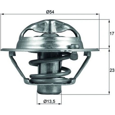 Termostat, chladivo MAHLE TX 118 82D (TX11882D)
