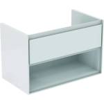 Ideal Standard Connect Air - Шкафче под умивалника, 80x44x52 см, лъскаво бяло/матово бяло E0827B2 (E0827B2)