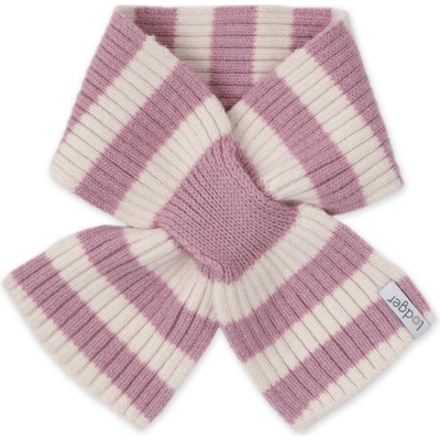 Lodger Šála Stripe Merino Mauve