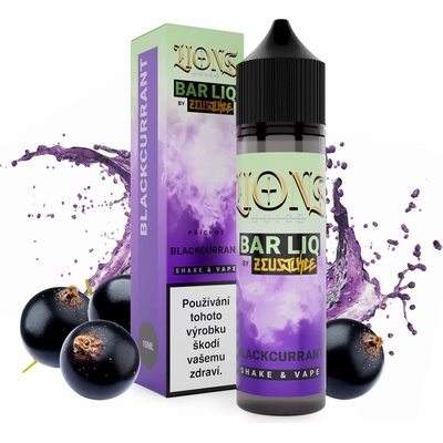 Zeus Juice Lions Barliq S & V Blackcurrant 10 ml