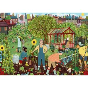 Ravensburger - Puzzle The Allotment - 1 000 piese