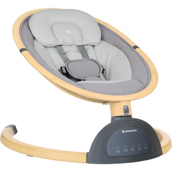 KikkaBoo Електрическа люлка KikkaBoo - Ashlee, Light Grey (31005010090)