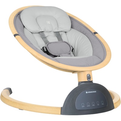KikkaBoo Електрическа люлка KikkaBoo - Ashlee, Light Grey (31005010090)