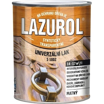 Lazurol Syntetický lak S1002 0,75 l matný