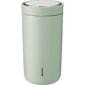Stelton Термочаша To-Go Click с двойни стени от стомана 200 мл цвят мента (675-48)