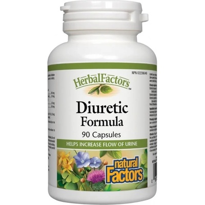 Natural Factors Diuretic Formula, 90 капсули, Natural Factors (4630 NF)